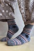 Terry & Wool Luxury Alpine Socks Grey